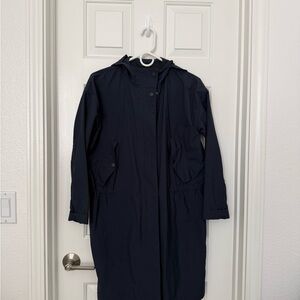Everlane Anorak Hooded Jacket - Navy